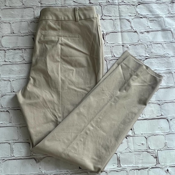 NWT Charter Club Womens Slim Leg Newport Sedona Dust Full Length Pants Size 14 - Picture 6 of 11